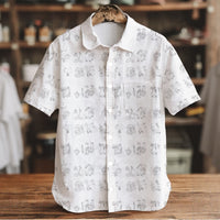 JLADO Men's Short Sleeve Shirt With Pockets