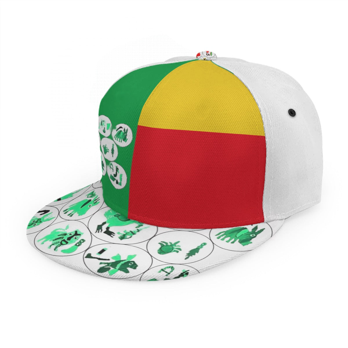 Baseball Cap With Flat Brim