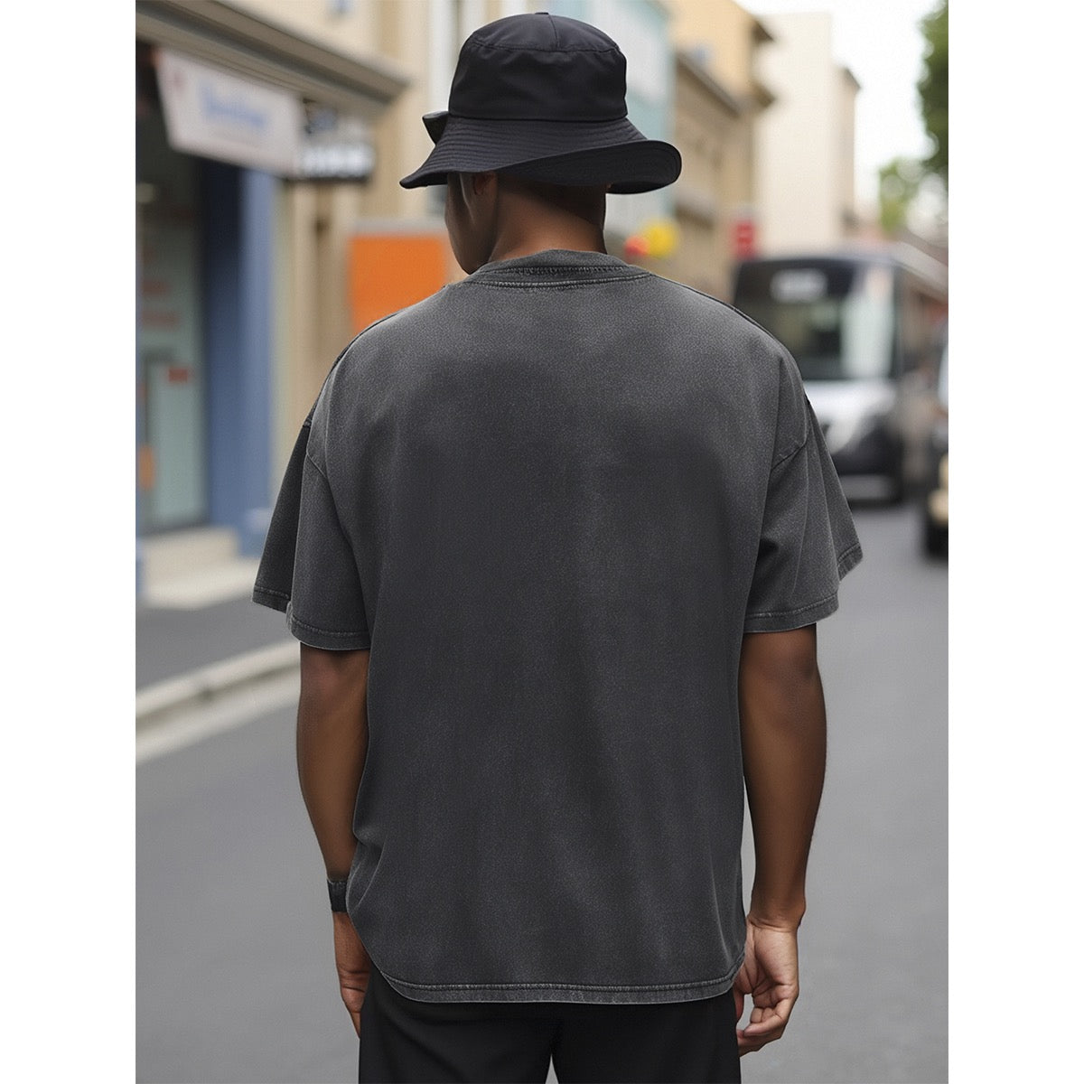 Unisex Heavyweight T-shirt For The USA| 230GSM Front DTF