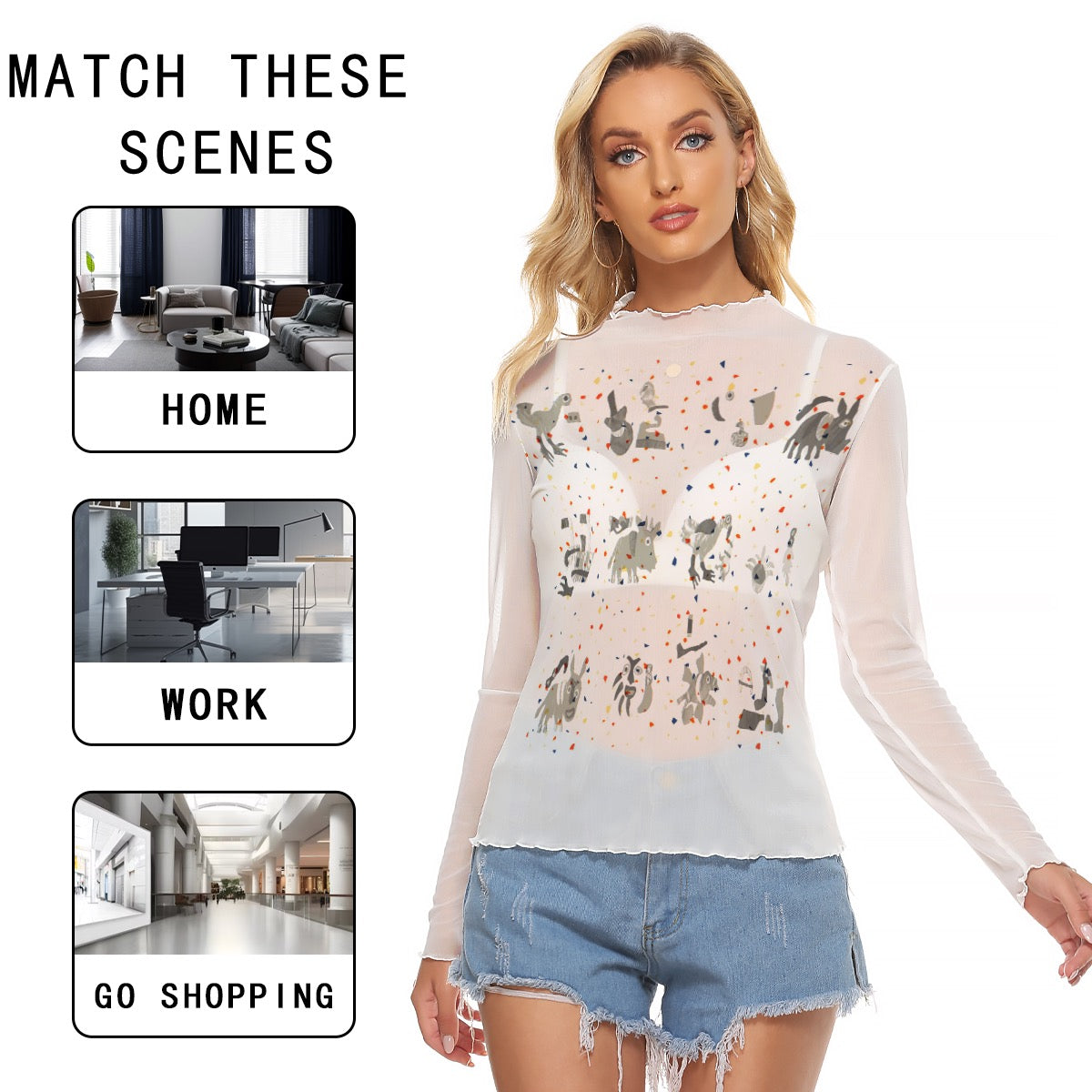 Women's Mesh T-shirt