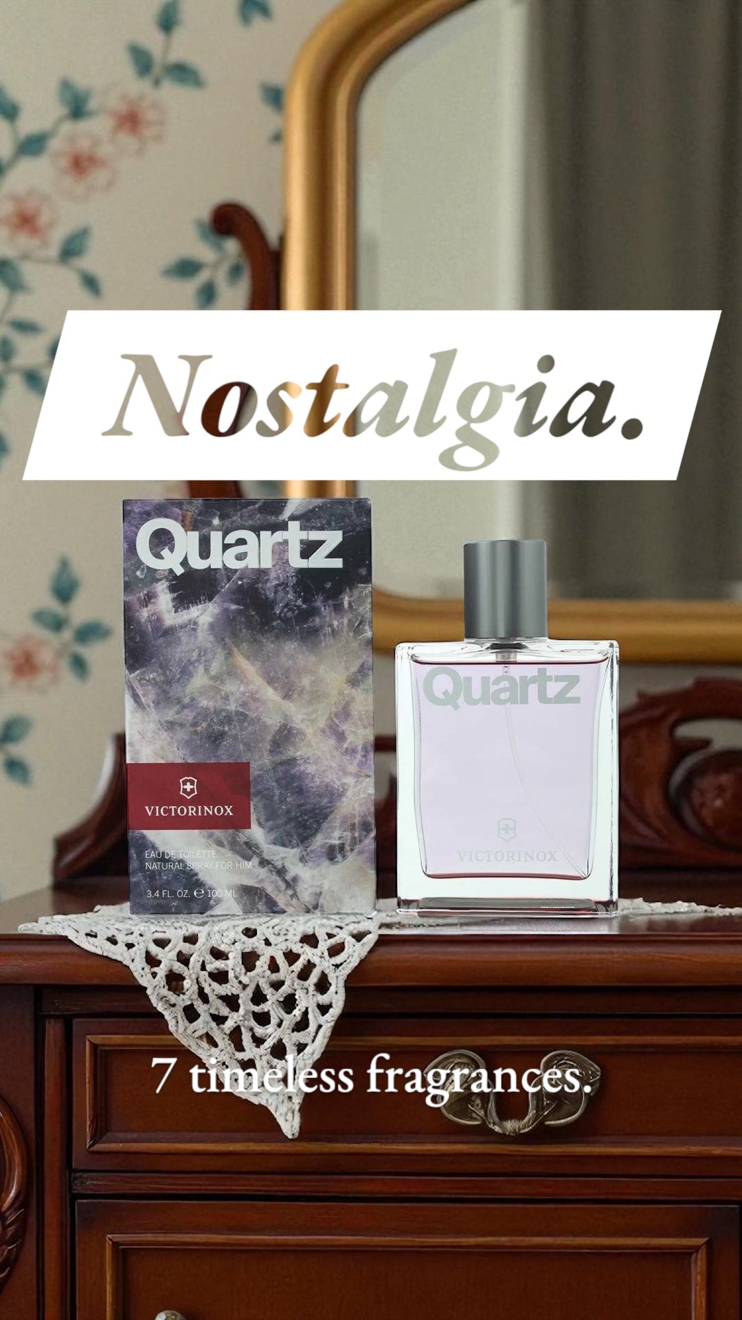 Victorinox Quartz Eau de Toilette for men.