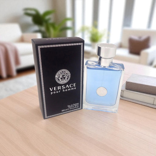 VERSACE POUR HOMME FOR MEN 100ML/3.4 FL.OZ EAU DE TOILETTE SPRAY