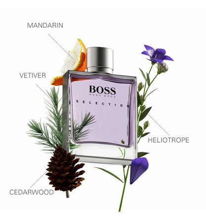 Boss Selection Eau de Toilette Spray by Hugo Boss for Men.